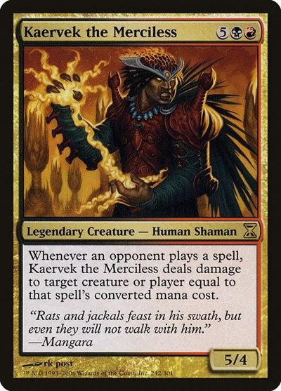 Kaervek the Merciless [Time Spiral] | Empire Gaming NC