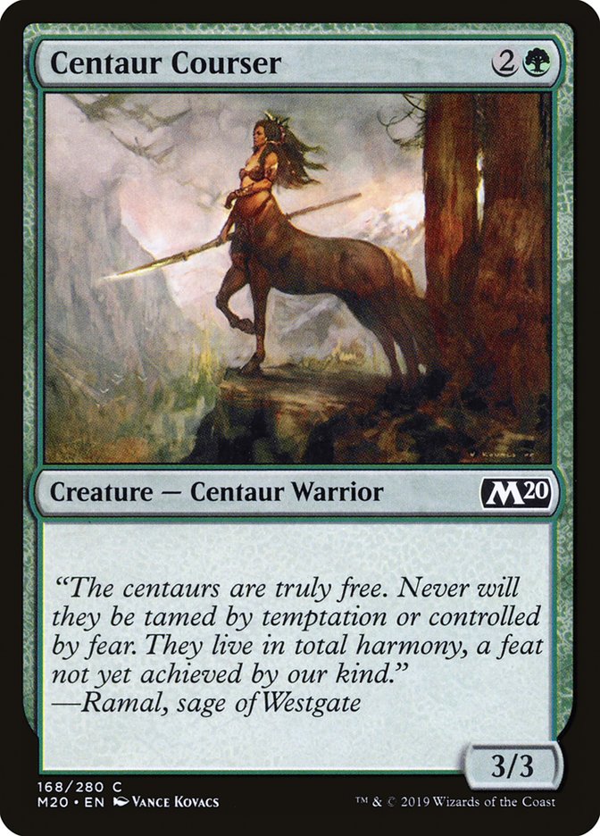 Centaur Courser [Core Set 2020] | Empire Gaming NC