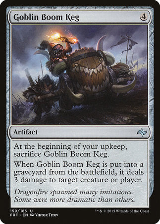 Goblin Boom Keg [Fate Reforged] | Empire Gaming NC