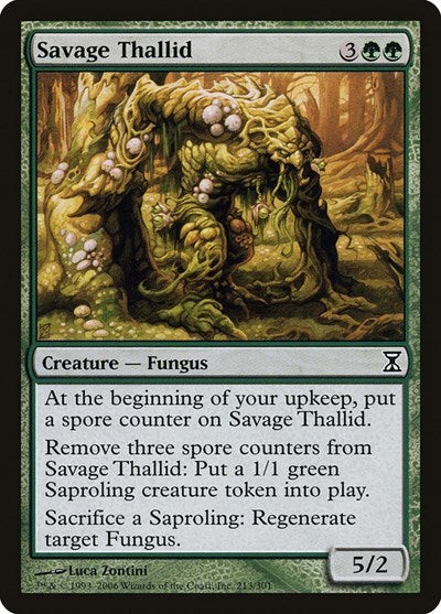 Savage Thallid [Time Spiral] | Empire Gaming NC