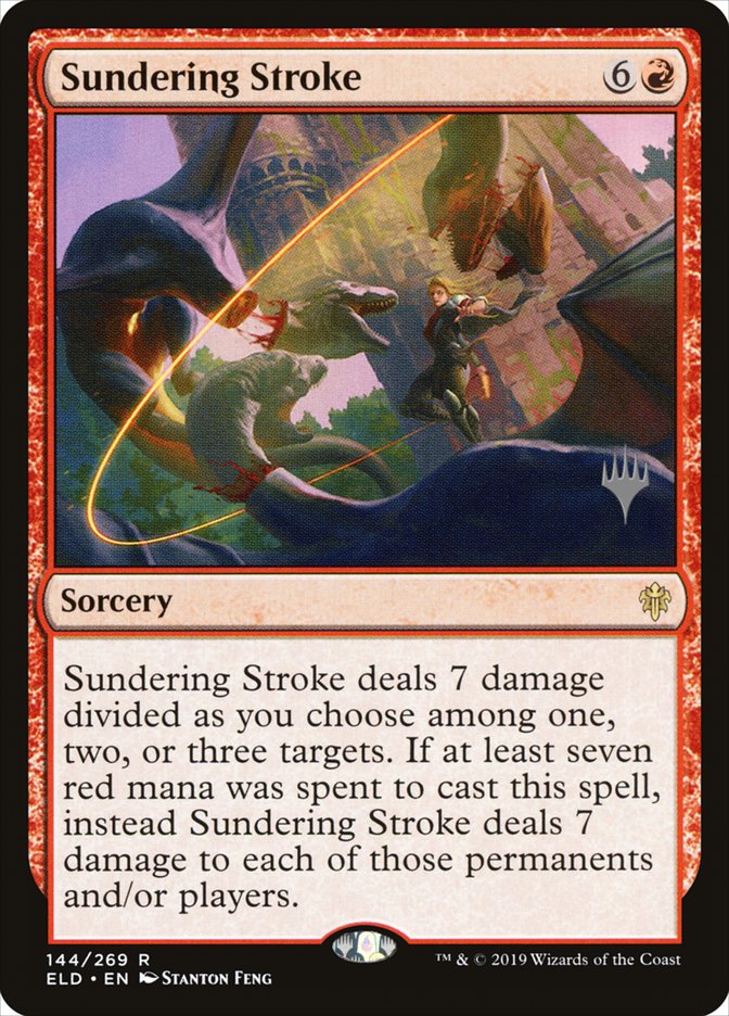 Sundering Stroke (Promo Pack) [Throne of Eldraine Promos] | Empire Gaming NC