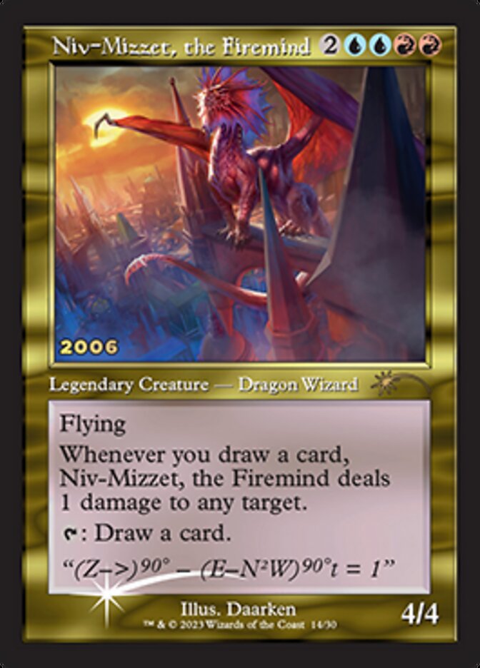 Niv-Mizzet, the Firemind [30th Anniversary Promos] | Empire Gaming NC