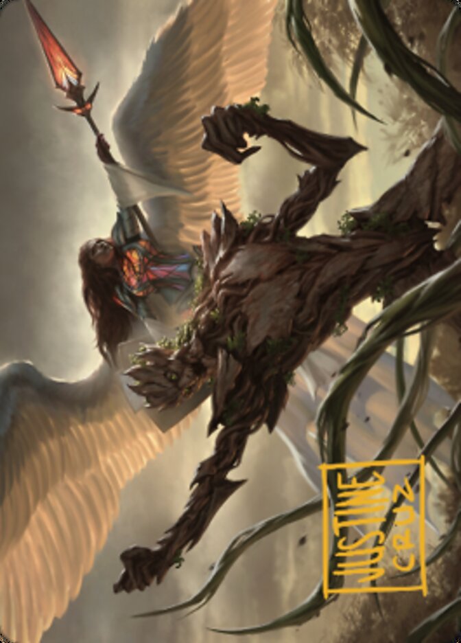 Strength of the Coalition Art Card (Gold-Stamped Signature) [Dominaria United Art Series] | Empire Gaming NC