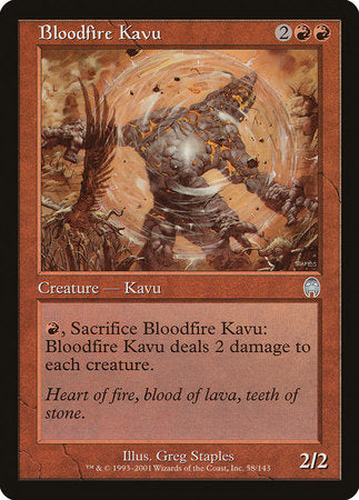 Bloodfire Kavu [Apocalypse] | Empire Gaming NC