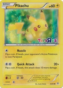 Pikachu (Toys R Us Promo) (26) [Miscellaneous Cards & Products] | Empire Gaming NC