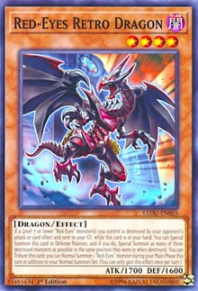 Red-Eyes Retro Dragon [LEDU-EN005] Common | Empire Gaming NC