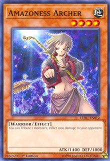 Amazoness Archer [LEDU-EN012] Common | Empire Gaming NC