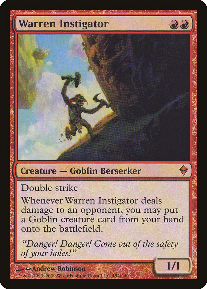 Warren Instigator [Zendikar] | Empire Gaming NC