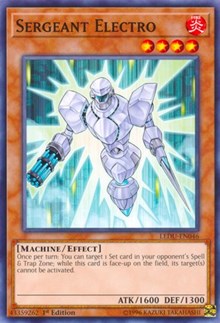 Sergeant Electro [LEDU-EN046] Common | Empire Gaming NC