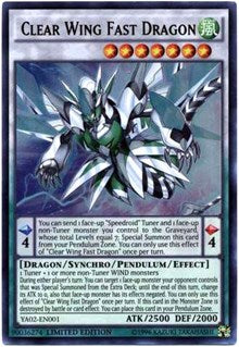 Clear Wing Fast Dragon [YA02-EN001] Ultra Rare | Empire Gaming NC