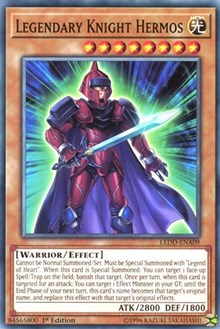 Legendary Knight Hermos [LEDD-ENA09] Common | Empire Gaming NC