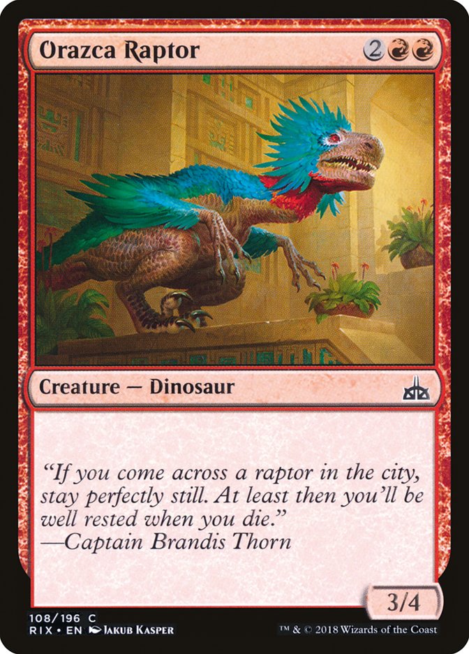 Orazca Raptor [Rivals of Ixalan] | Empire Gaming NC