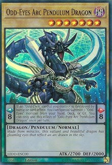 Odd-Eyes Arc Pendulum Dragon [LEDD-ENC00] Ultra Rare | Empire Gaming NC
