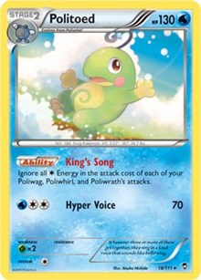 Politoed (Cosmos Holo) (18) [Miscellaneous Cards & Products] | Empire Gaming NC