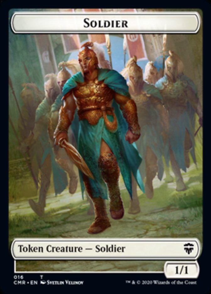 Cat // Soldier Token [Commander Legends Tokens] | Empire Gaming NC