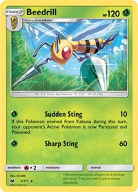 Beedrill (3) [SM - Crimson Invasion] | Empire Gaming NC