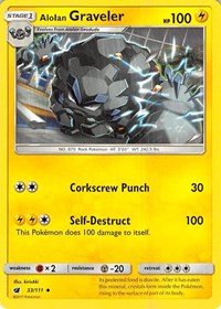 Alolan Graveler (33) [SM - Crimson Invasion] | Empire Gaming NC