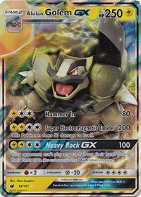 Alolan Golem GX (34) [SM - Crimson Invasion] | Empire Gaming NC