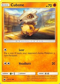 Cubone (52) [SM - Crimson Invasion] | Empire Gaming NC