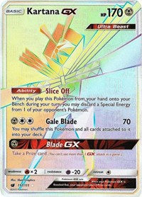 Kartana GX (Secret) (117) [SM - Crimson Invasion] | Empire Gaming NC