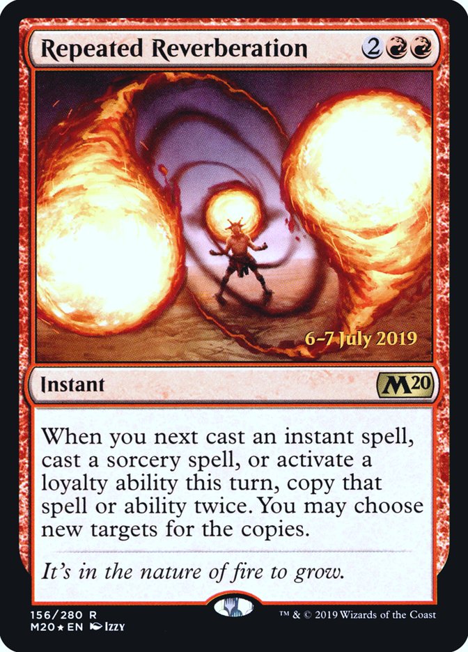 Repeated Reverberation  [Core Set 2020 Prerelease Promos] | Empire Gaming NC