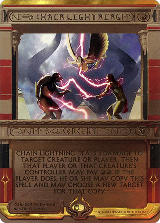 Chain Lightning [Amonkhet Invocations] | Empire Gaming NC