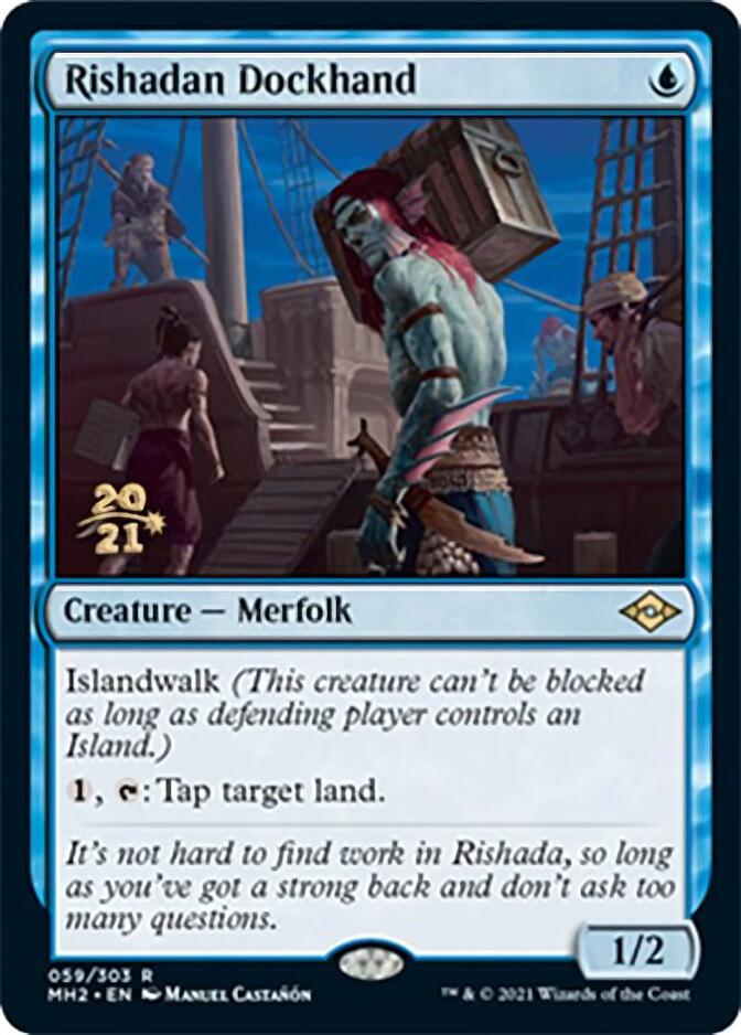 Rishadan Dockhand [Modern Horizons 2 Prerelease Promos] | Empire Gaming NC