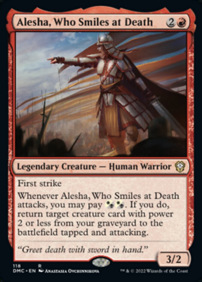 Alesha, Who Smiles at Death [Dominaria United Commander] | Empire Gaming NC