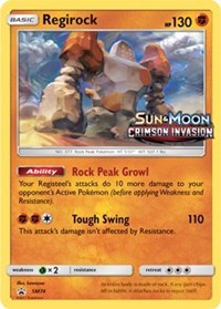 Regirock - SM74 (Prerelease Promo) (SM74) [SM Promos] | Empire Gaming NC