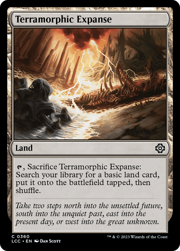 Terramorphic Expanse [The Lost Caverns of Ixalan Commander] | Empire Gaming NC