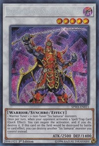 Legendary Six Samurai - Shi En [SPWA-EN011] Secret Rare | Empire Gaming NC