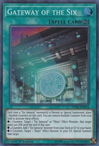 Gateway of the Six [SPWA-EN014] Super Rare | Empire Gaming NC