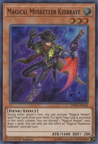 Magical Musketeer Kidbrave [SPWA-EN018] Super Rare | Empire Gaming NC