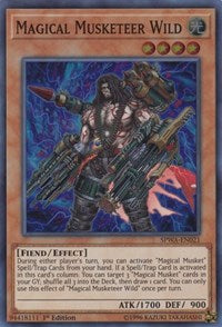 Magical Musketeer Wild [SPWA-EN021] Super Rare | Empire Gaming NC