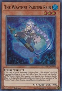 The Weather Painter Rain [SPWA-EN030] Super Rare | Empire Gaming NC