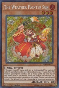 The Weather Painter Sun [SPWA-EN032] Secret Rare | Empire Gaming NC