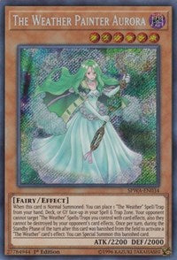 The Weather Painter Aurora [SPWA-EN034] Secret Rare | Empire Gaming NC