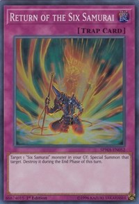 Return of the Six Samurai [SPWA-EN052] Super Rare | Empire Gaming NC