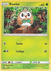 Rowlet (1) [McDonald's Promos 2017] | Empire Gaming NC