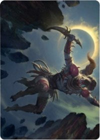 Nighthawk Scavenger Art Card [Zendikar Rising Art Series] | Empire Gaming NC