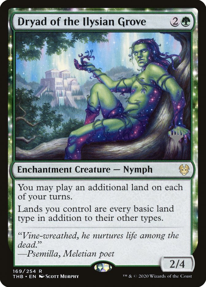 Dryad of the Ilysian Grove (Promo Pack) [Theros Beyond Death Promos] | Empire Gaming NC