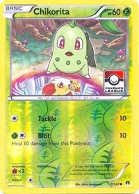 Chikorita - 1/122 (League Promo) (1) [League & Championship Cards] | Empire Gaming NC