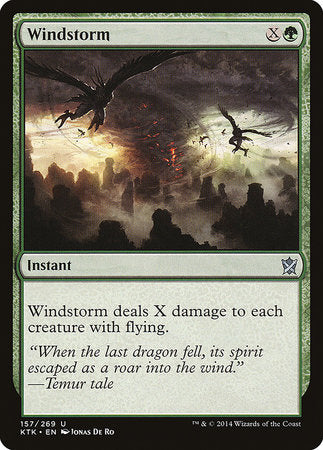 Windstorm [Khans of Tarkir] | Empire Gaming NC