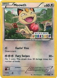 Meowth (Build-A-Bear Workshop Exclusive) (67) [Miscellaneous Cards & Products] | Empire Gaming NC