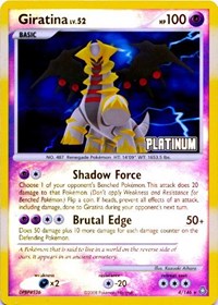 Giratina (Platinum) (4) [Burger King Promos] | Empire Gaming NC