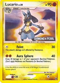 Lucario (Diamond & Pearl) (6) [Burger King Promos] | Empire Gaming NC