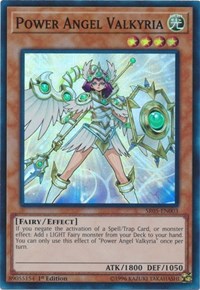 Power Angel Valkyria [SR05-EN003] Super Rare | Empire Gaming NC