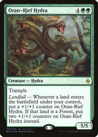 Oran-Rief Hydra (Intro Pack) [Battle for Zendikar Promos] | Empire Gaming NC