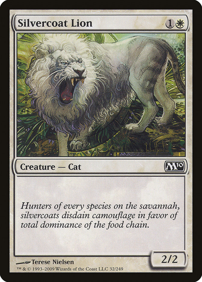 Silvercoat Lion [Magic 2010] | Empire Gaming NC