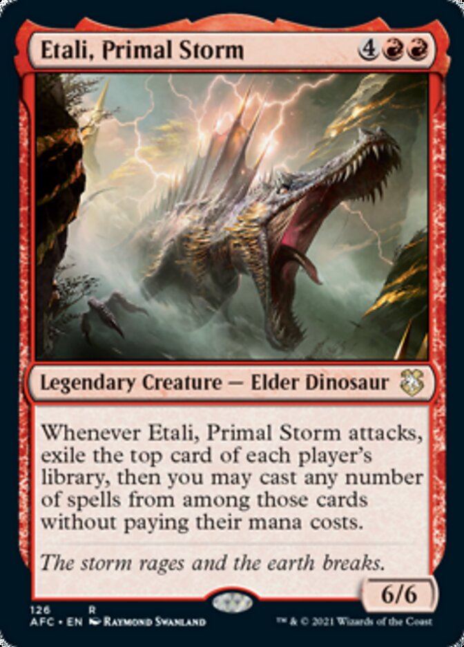 Etali, Primal Storm [Dungeons & Dragons: Adventures in the Forgotten Realms Commander] | Empire Gaming NC